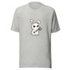 Whimsical Warrior Bunny Tee - front - mockup