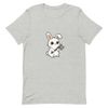 Whimsical Warrior Bunny Tee - front - Front - mockup