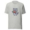 Galactic Kitty Adventure Tee - front - mockup
