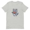 Galactic Kitty Adventure Tee - front - Front - mockup