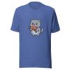 Galactic Kitty Adventure Tee - front - mockup