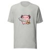 Axolotl Warrior Tee - front - mockup