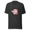 Axolotl Warrior Tee - front - mockup
