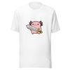 Axolotl Warrior Tee - front - mockup