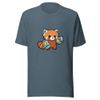 Cyber Panda Power Tee - front - mockup
