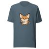 Ninja Fennec Adventure Tee - front - mockup