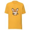 Ninja Fennec Adventure Tee - front - mockup