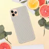 Woven Linen Texture Clear Case for iPhone — close-up woven textile pattern in soft taupe and cream tones with a fine