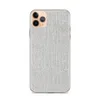 Stone Gray Texture Clear Case for iPhone — close-up of light gray concrete surface with subtle vertical striations
