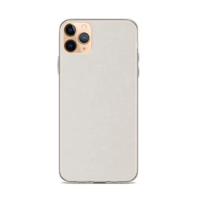 fully transparent clear surface with subtle light texture on a neutral background on mockup Pure Clarity Minimalist Case - default view