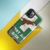 Glossy Rusted First Aid Survivor Tough Case for iPhone — weathered green first aid box sign with white cross, heavy rust