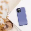 fine checkerboard micro-grid pattern in soft periwinkle and slate blue with subtle distressed flecks throughout on Glossy Periwinkle Pixel Grid Tough Case for iPhone - default view