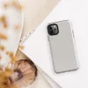 solid warm gray surface with subtle tonal texture variation across a smooth matte finish on Glossy Classic Warm Gray Minimal Tough Case for iPhone - default view