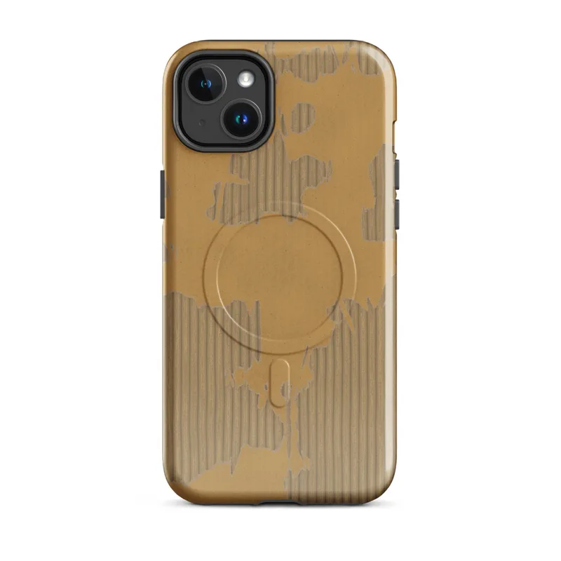 Torn Cardboard Texture MagSafe Tough Case for iPhone