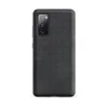 Matte Steel Knit Armor Tough Case for Samsung — dense interlocking chevron knit pattern in steel grey with scattered deep