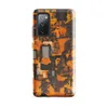 Glossy Circuit Camo Mech Warfare Tough Case for Samsung — dense cyberpunk camouflage pattern of interlocking circuit board