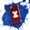 Glossy Triple Bells Holiday Cheer Tough Case for Samsung — three white Christmas bells with ribbon bows arranged in a row