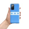 Glossy Blue Skies Seven Stars Tough Case for Samsung — seven blue five-pointed stars aligned in a row on a white horizontal