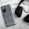 Glossy Steel Grid Dot Matrix Tough Case for Samsung — repeating grid of small dark dot clusters arranged in pairs on a cool