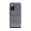 Glossy Steel Panel Industrial Tough Case for Samsung — repeating riveted steel panel pattern in cool slate and gunmetal grey