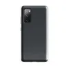 Glossy Slate Grid Tough Case for Samsung — staggered rectangular tile grid pattern in deep charcoal and dark slate gray
