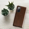 Glossy Iron Rust Weathered Metal Tough Case for Samsung — heavily weathered iron surface with deep rust red and burnt orange