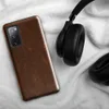 Glossy Iron Rust Weathered Metal Tough Case for Samsung — heavily weathered iron surface with deep rust red and burnt orange