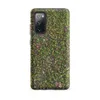 Matte Forest Floor Moss Tough Case for Samsung — top-down view of dense green moss covered with scattered pine needles