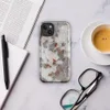 Glossy Rusted Iron Peeling Paint MagSafe Tough Case for iPhone — peeling white paint over rust-streaked aged metal surface
