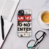 Glossy Danger Do Not Enter MagSafe Tough Case for iPhone — weathered metal sign reading Danger Do Not Enter in red oval