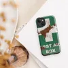 Glossy Rusted First Aid MagSafe Tough Case for iPhone — weathered first aid box sign with white cross on cracked green paint