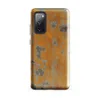 Glossy Urban Decay Weathered Wall Tough Case for Samsung — peeling golden-yellow paint over cracked grey plaster