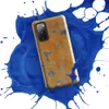 Glossy Urban Decay Weathered Wall Tough Case for Samsung — peeling golden-yellow paint over cracked grey plaster