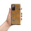 Glossy Urban Decay Weathered Wall Tough Case for Samsung — peeling golden-yellow paint over cracked grey plaster