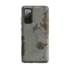Matte Urban Decay Rust Patina Tough Case for Samsung — peeling paint surface revealing rust, copper, and corroded metal