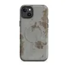 Matte Weathered Concrete Urban Edge MagSafe Tough Case for iPhone — weathered concrete surface with peeling plaster