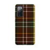 Matte Highland Tartan Tough Case for Samsung — classic Scottish tartan plaid in deep red, forest green, gold, and white