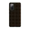 Matte Dark Cobblestone Armor Tough Case for Samsung — repeating dark brown octagonal cobblestone tiles with deep shadowed