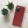 Glossy Classic Crimson Bold Tough Case for Samsung — solid deep crimson red flat color fill with no additional markings