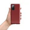 Glossy Classic Crimson Bold Tough Case for Samsung — solid deep crimson red flat color fill with no additional markings