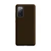 Matte Rich Earth Brown Tough Case for Samsung — solid deep warm brown with subtle organic texture variation across