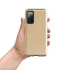 Glossy Sandy Dune Minimalist Tough Case for Samsung — soft sandy beige textured surface with subtle tonal speckles