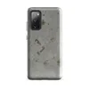 Glossy Urban Decay Concrete Tough Case for Samsung — weathered concrete surface with irregular khaki and taupe patches