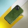 Glossy Lush Green Meadow MagSafe Tough Case for iPhone — aerial view of a dense green meadow with intricate foliage texture
