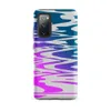 Matte Neon Tide Wave Ripple Tough Case for Samsung — rippling water waves in a teal to violet to hot pink gradient