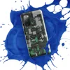 Glossy Circuit City Camo Tough Case for Samsung — dense overhead grid of interlocking industrial structures in forest green