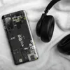 Glossy Circuit City Tough Case for Samsung — dense overhead schematic of industrial machinery and circuit pathways