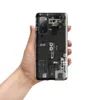 Glossy Circuit City Tough Case for Samsung — dense overhead schematic of industrial machinery and circuit pathways