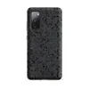 Matte Dark Chain Mail Armor Tough Case for Samsung — close-up chain mail armor pattern in deep charcoal and steel grey