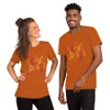 Autumn I Love Drugs Bold Statement Tee — bold chunky lettering reading I Love Drugs in warm orange red and yellow tones